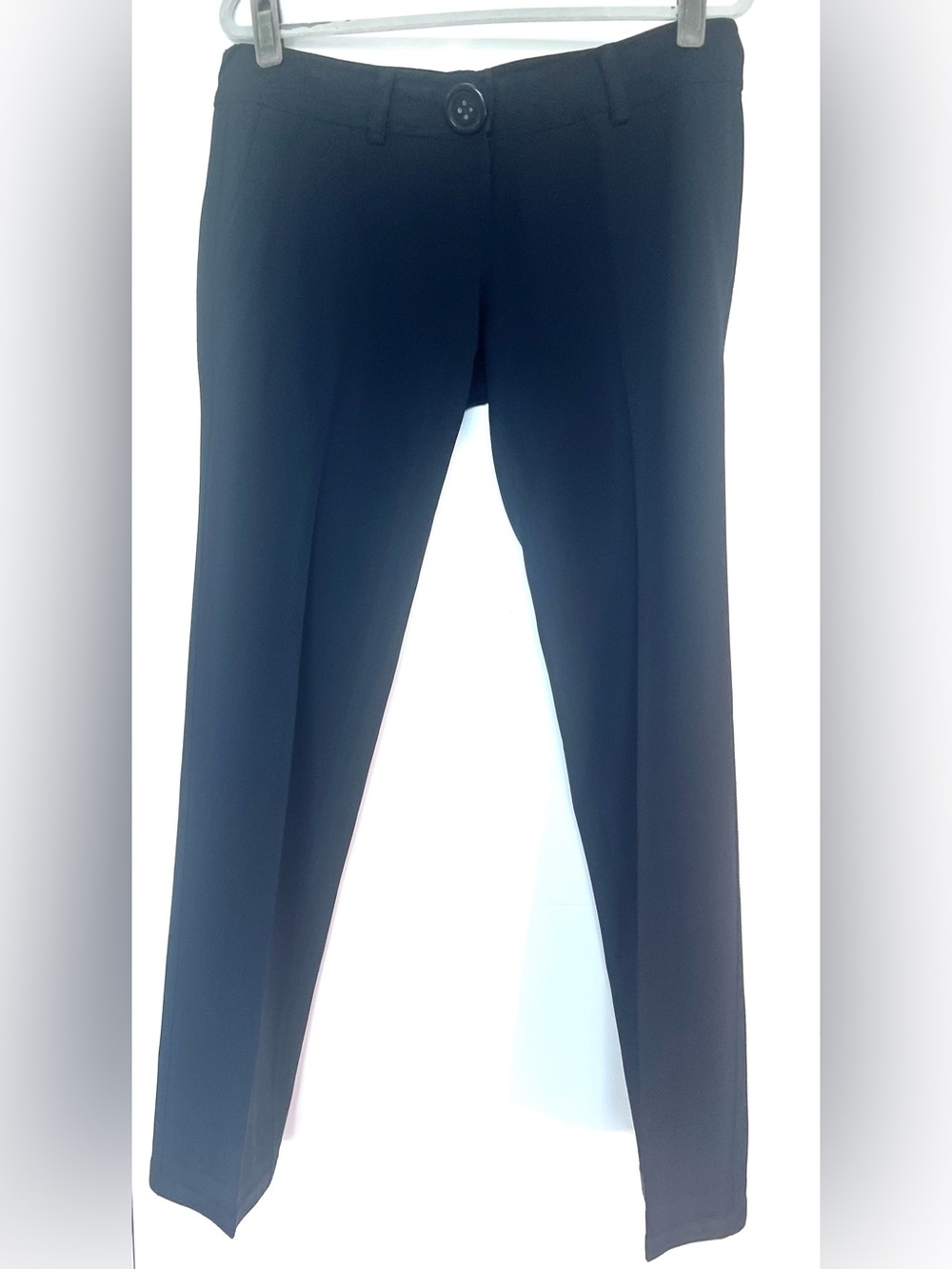 Atos Lombardini Black Low Rise Tailored Trousers IT 44 US 6/8 Stretch 30x30